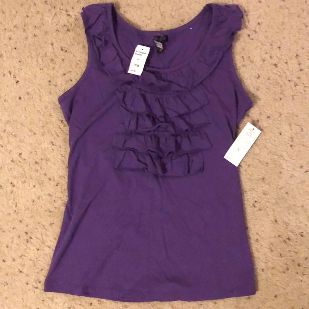 Purple summer top